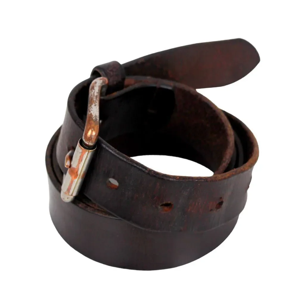 J.CREW BROWN GENUINE LEATHER 1 1/4